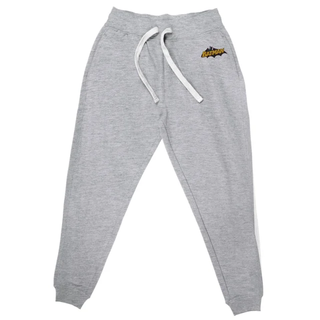 DC Batman Embroidered Unisex Joggers - Grey