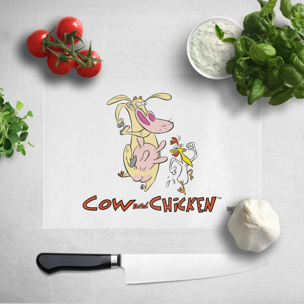 Cow And Chicken Chopping Board Image 1