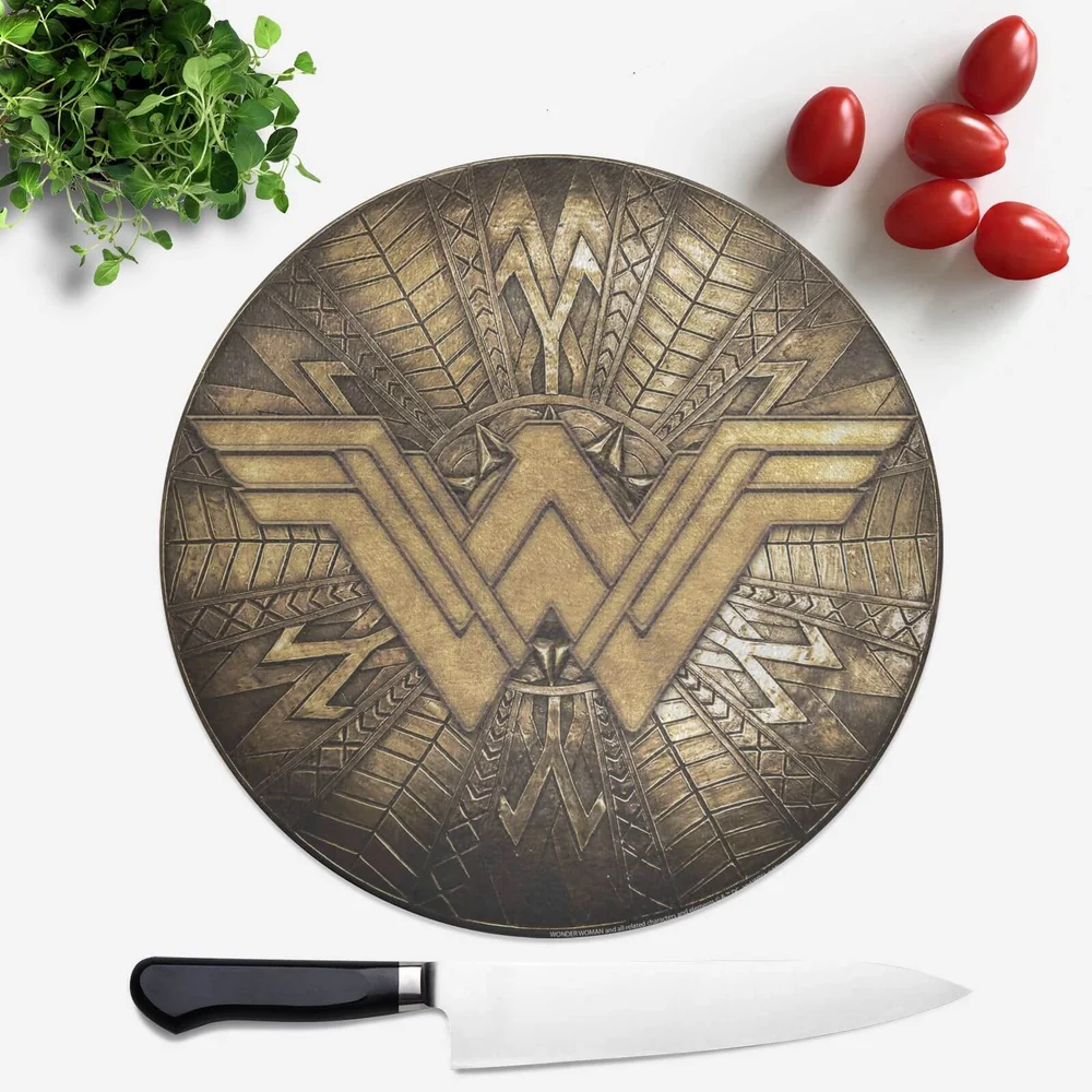 Wonder Woman Round Chopping Board Image 1