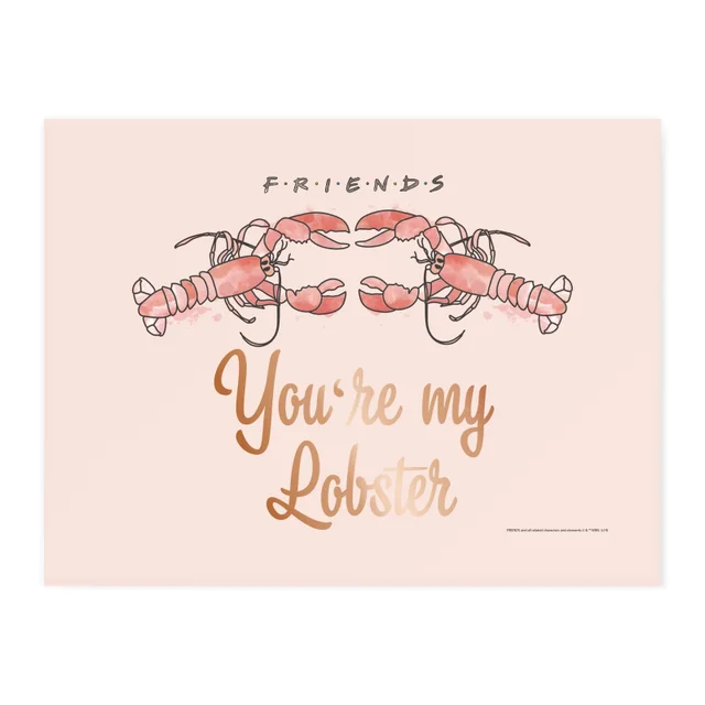 Friends Lobster Chopping Board