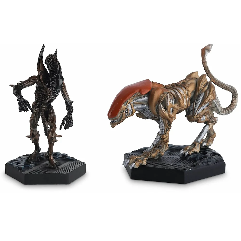 Eaglemoss Figure Collection - Alien Retro Panther & Scorpion Figurine Set (2 Pack) Image 1