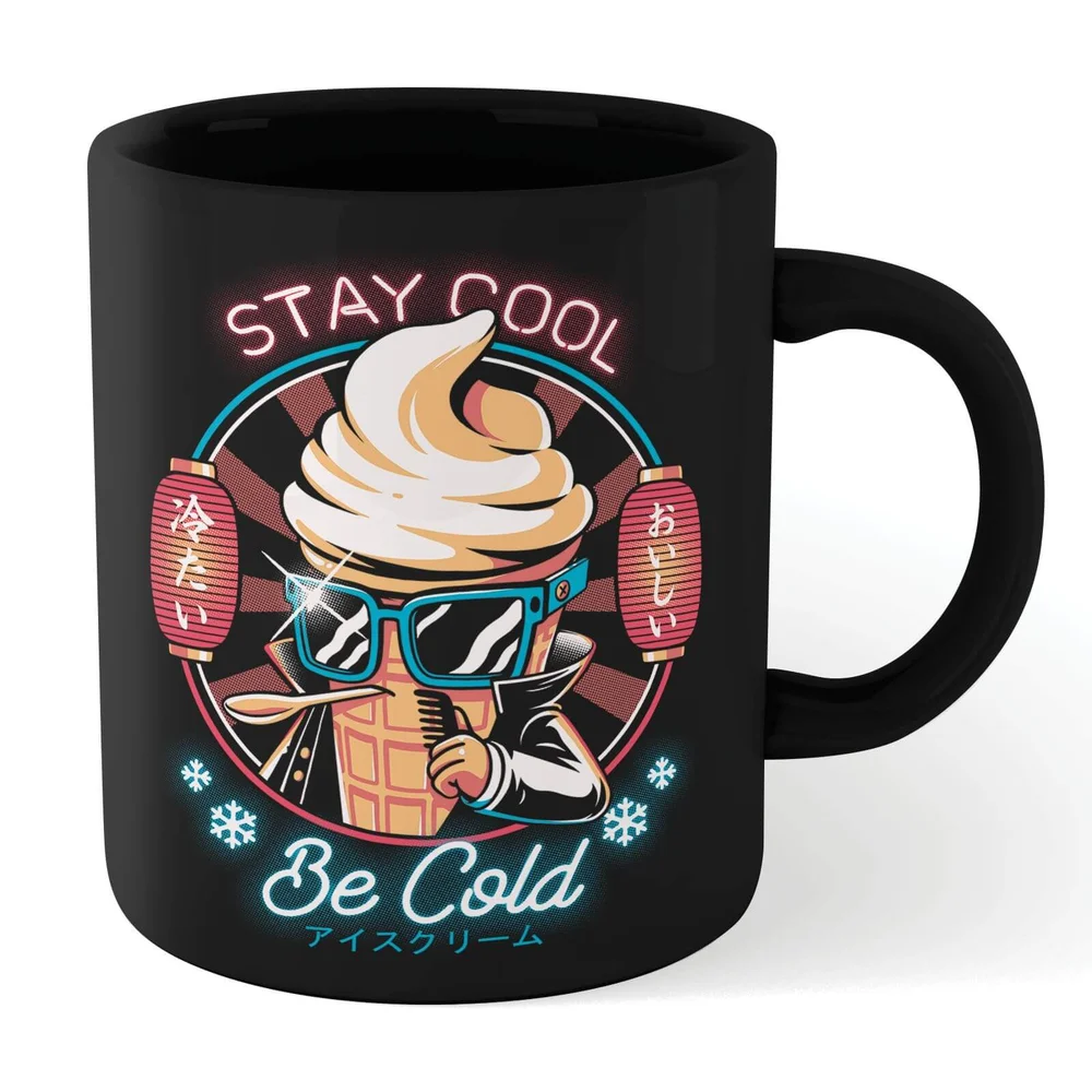 Ilustrata Be Cold Mug - Black Image 1