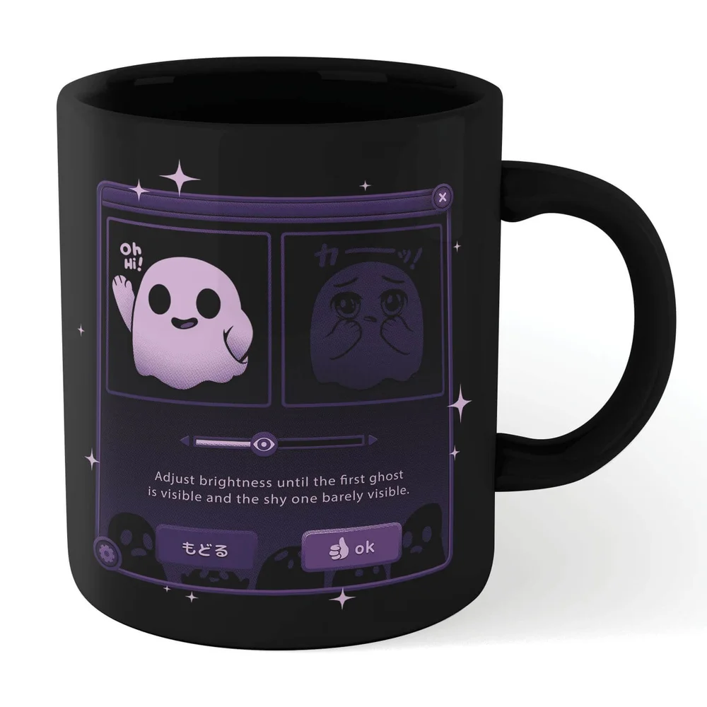 Ilustrata Dandere Ghost Mug - Black Image 1