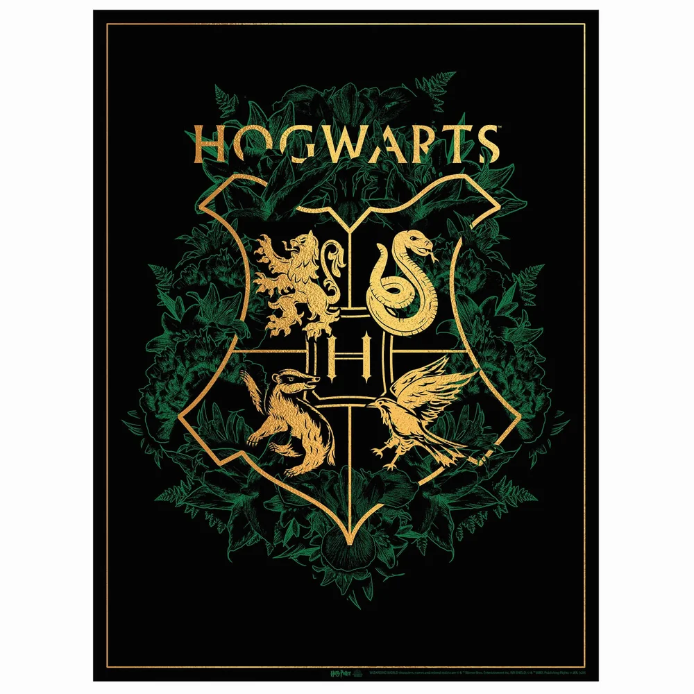 Harry Potter Foil Screenprint Image 1