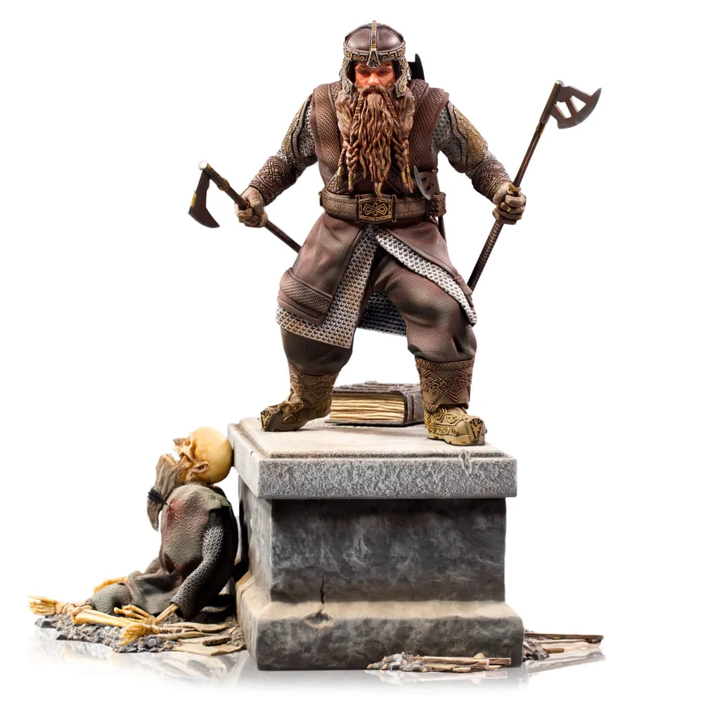Iron Studios Der Herr der Ringe Deluxe BDS Art Figur im Maßstab 1:10 Gimli 21 cm Image 1