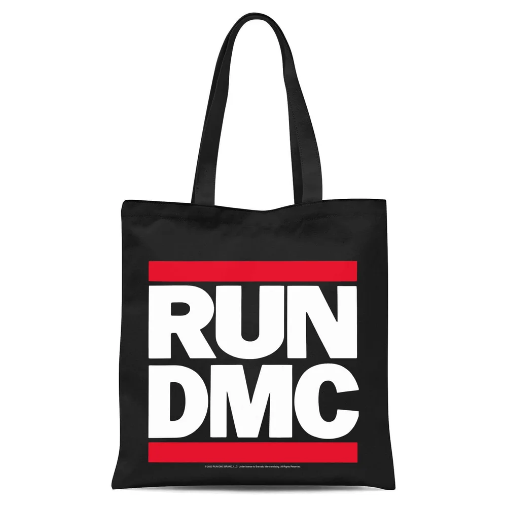 RUN DMC Tote Bag - Black Image 1
