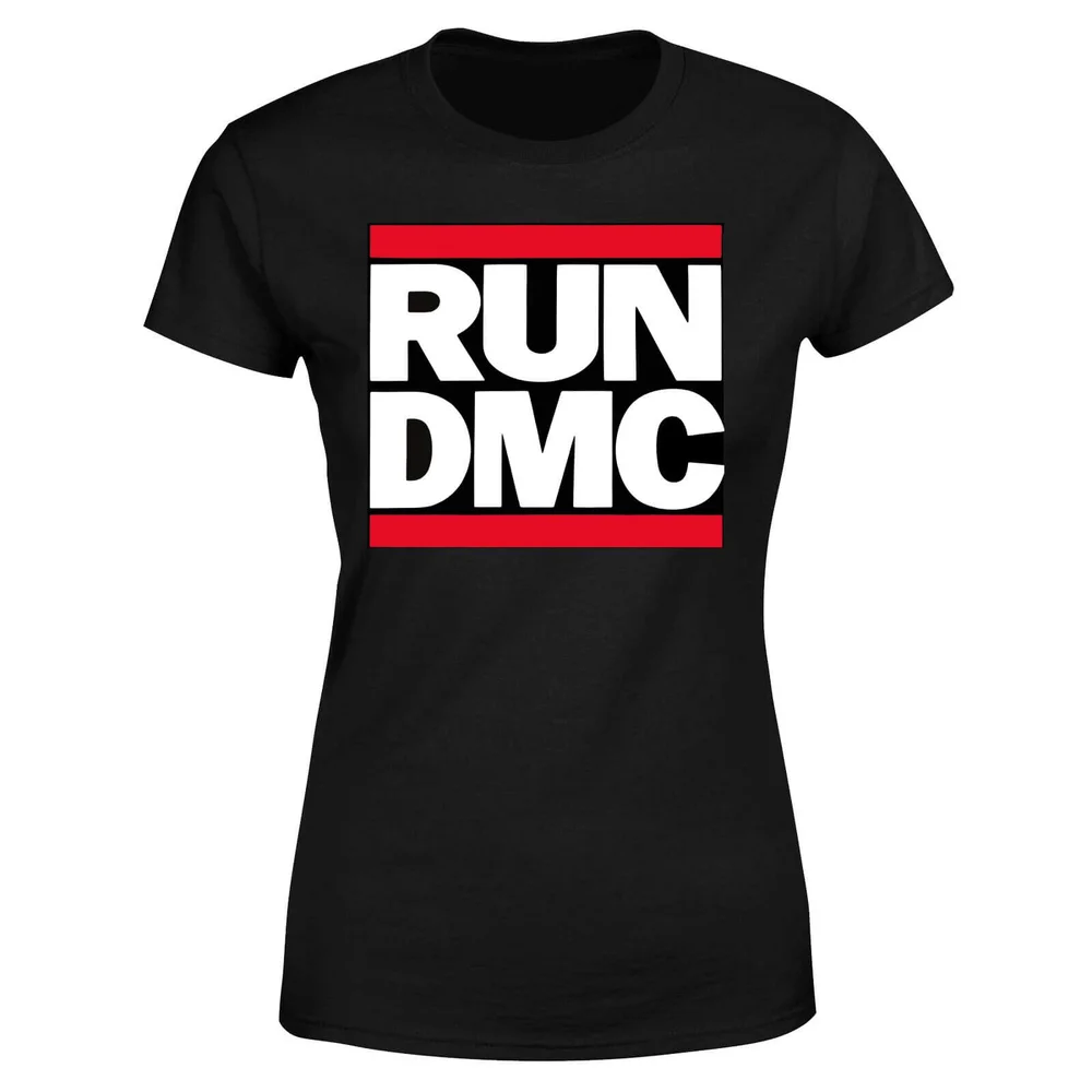 Run DMC Logo Women's T-Shirt - Black - 3XL Image 1