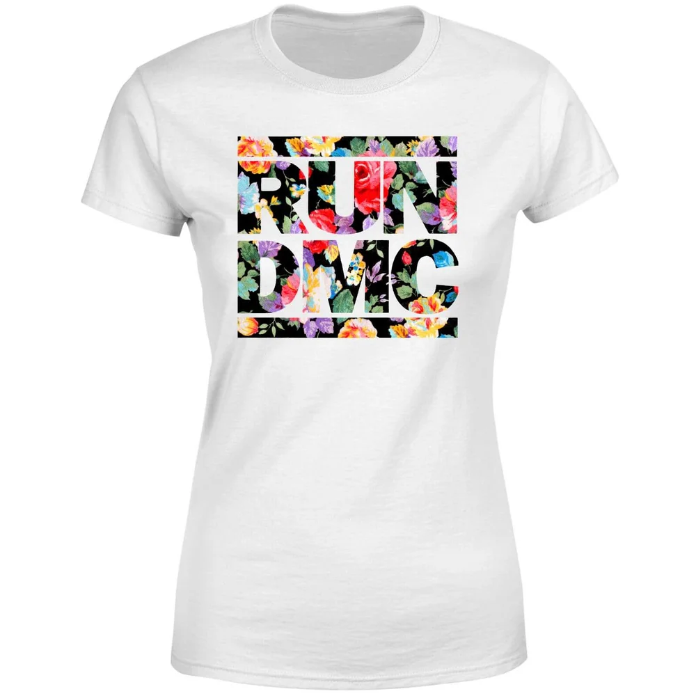 Flowery Run Dmc Women's T-Shirt - White - 3XL Image 1