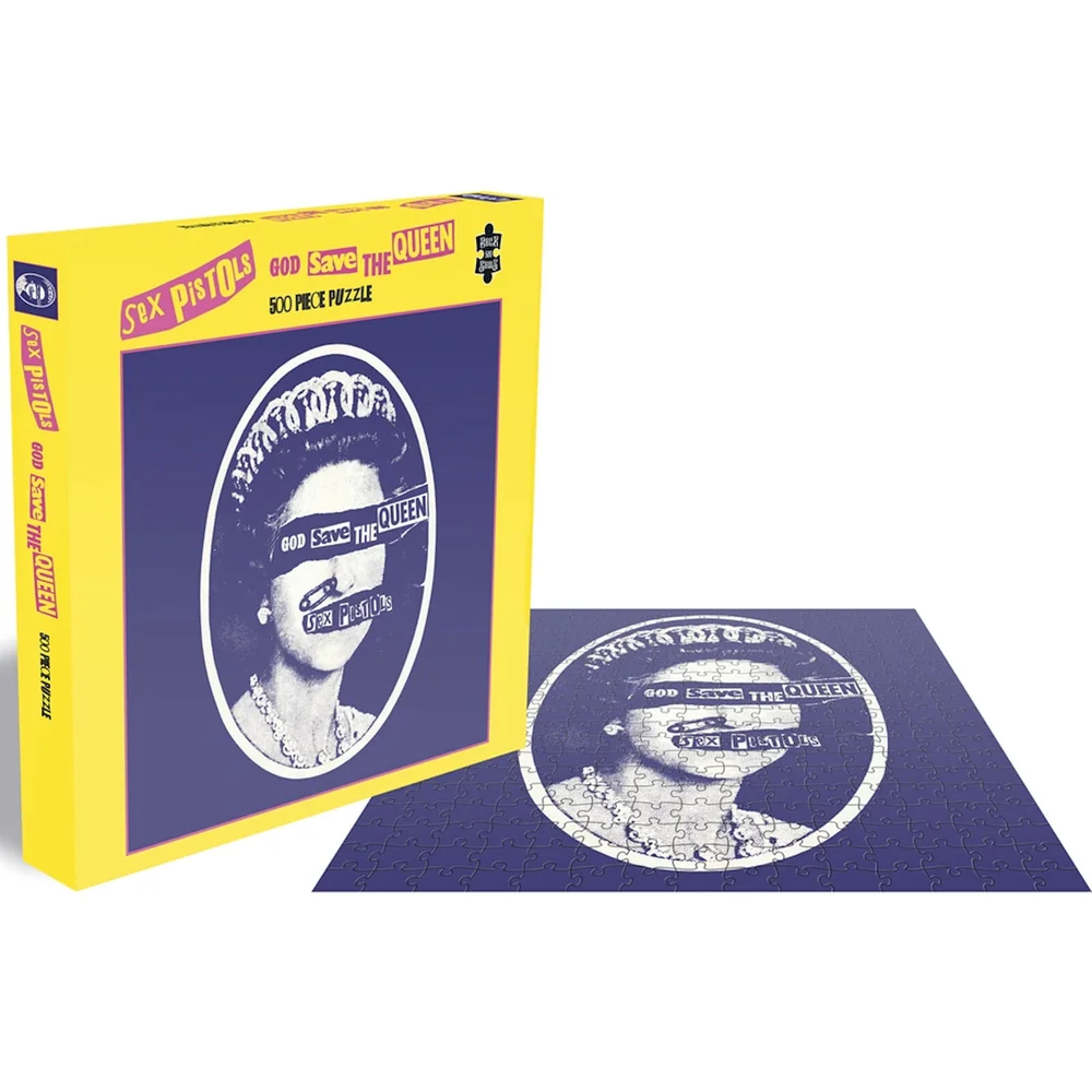 Sex pistols God Save the Queen (500 Piece Jigsaw Puzzle) Image 1
