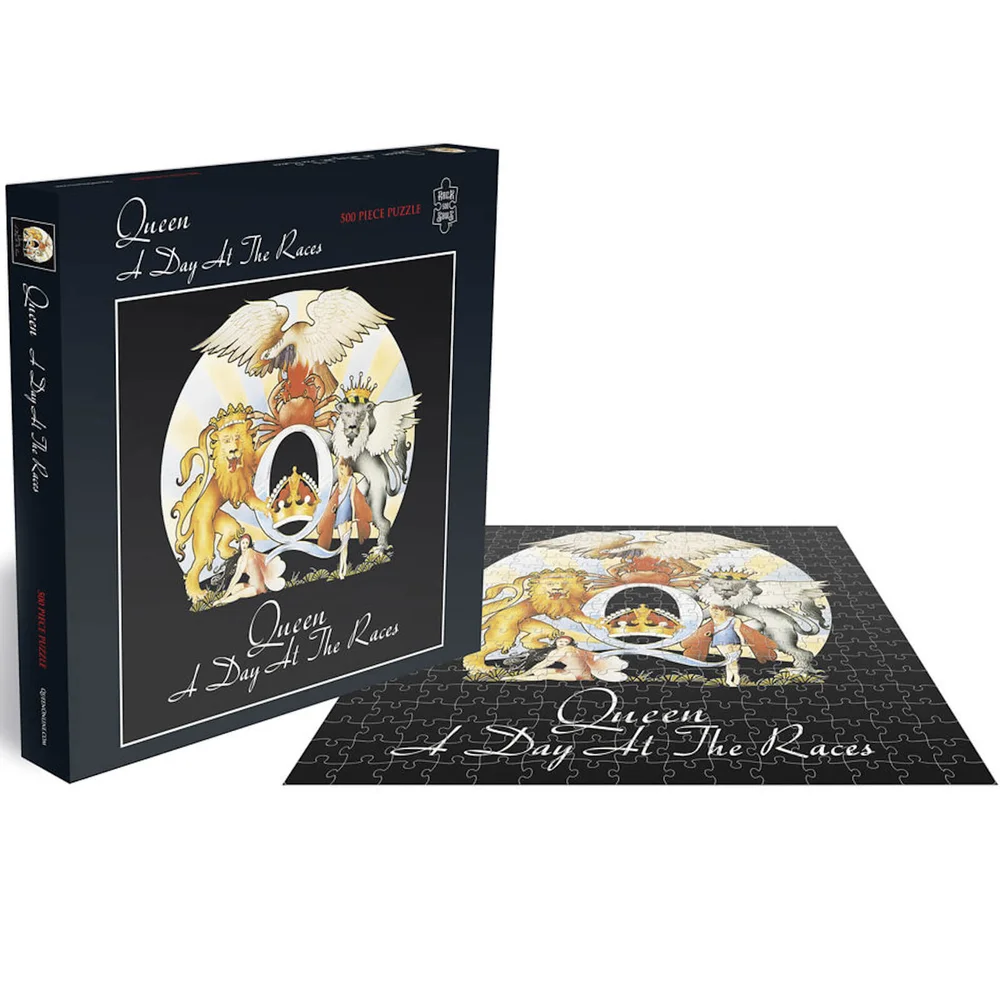 Queen A Day at the Races (500 Piece Jigsaw Puzzle) Image 1