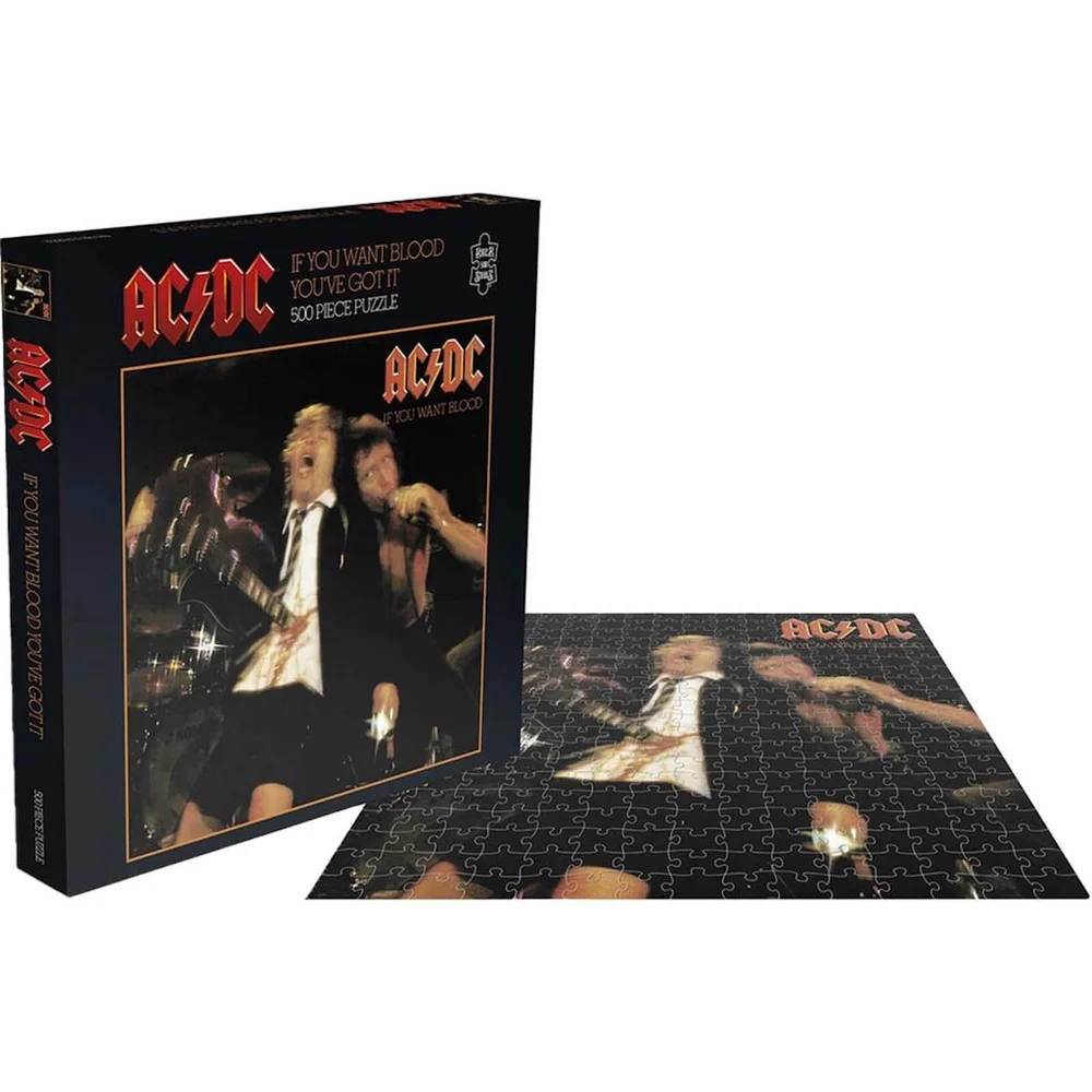 AC/DC If You Want Blood (500 Piece Jigsaw Puzzle) Image 1