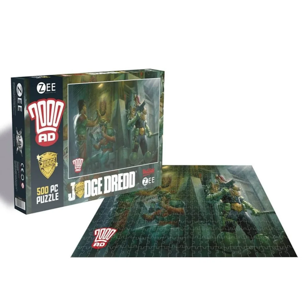 2000AD Judge Dredd (500 Piece Jigsaw Puzzle) Image 1