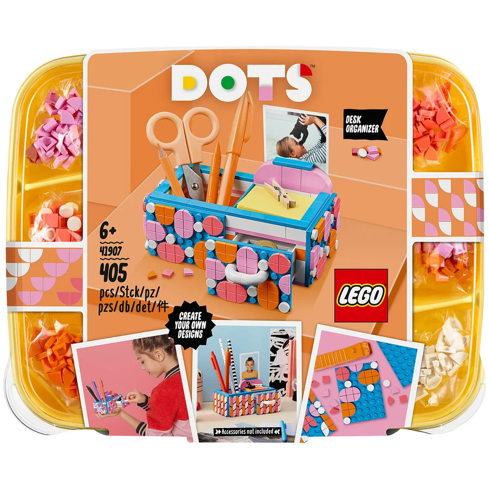 DOTS: Desk Organiser DIY Arts & Crafts Set by LEGO (41907) Image 1