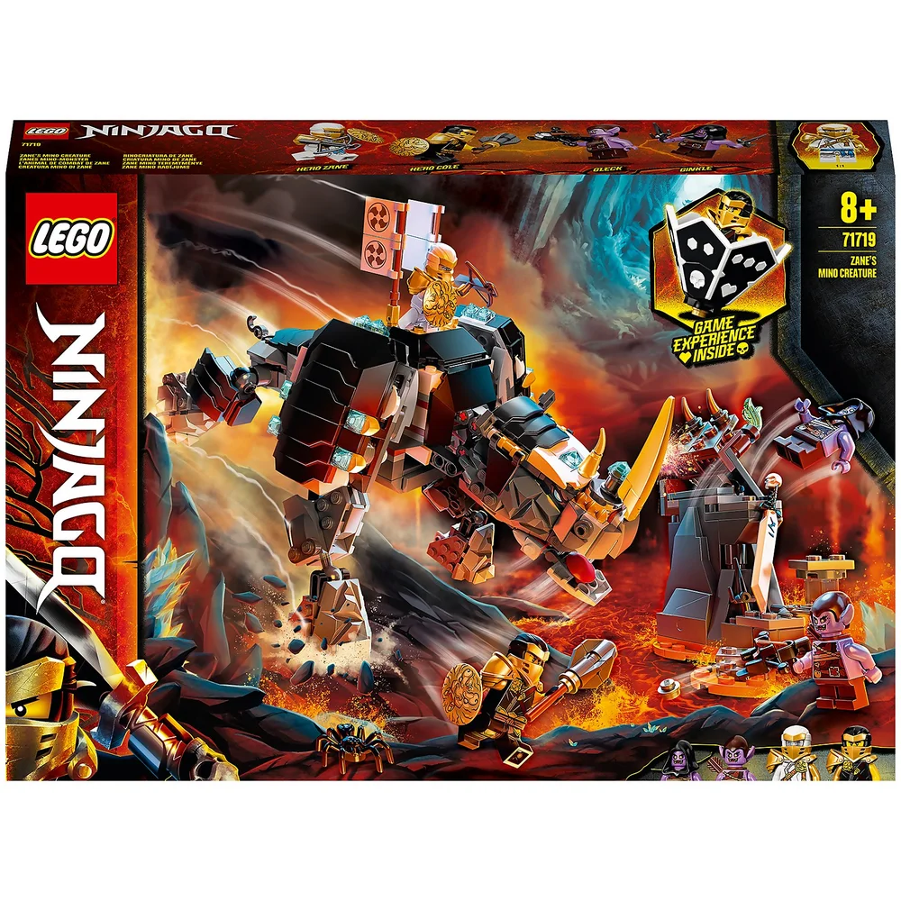 LEGO NINJAGO: Zane's Mino Creature Board Game 2in1 Set (71719) Image 1