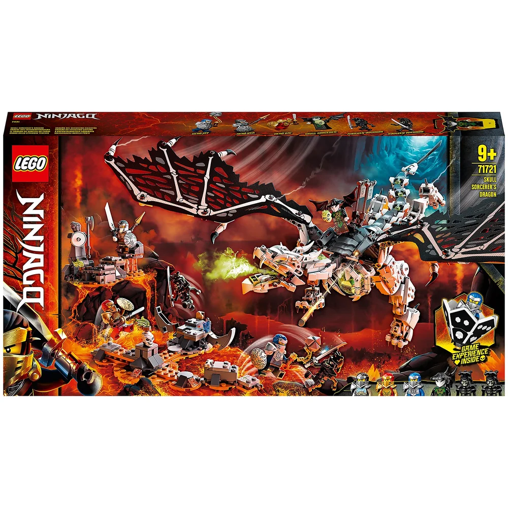 LEGO NINJAGO: Skull Sorcerer's Dragon Board Game Set (71721) Image 1