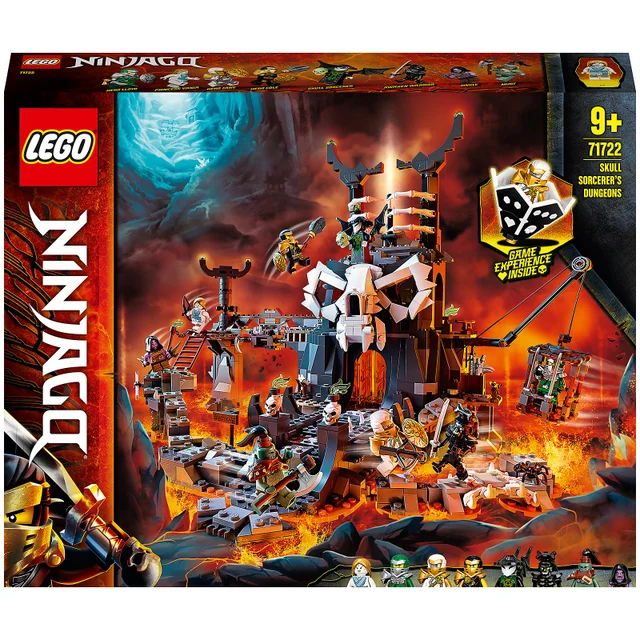 LEGO NINJAGO: Skull Sorcerers Dungeons Board Game Set (71722)