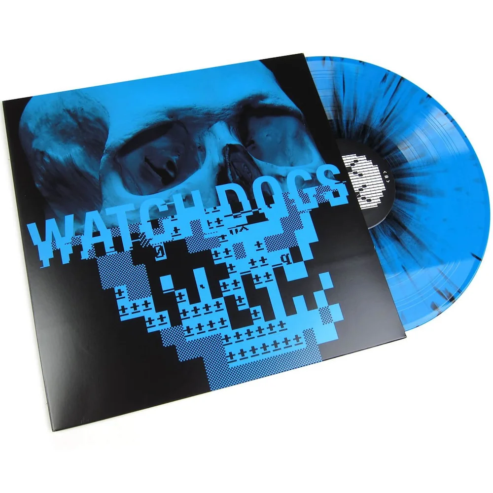 Invada Watch Dogs Original Soundtrack Limited Edition Blue Vinyl Image 1