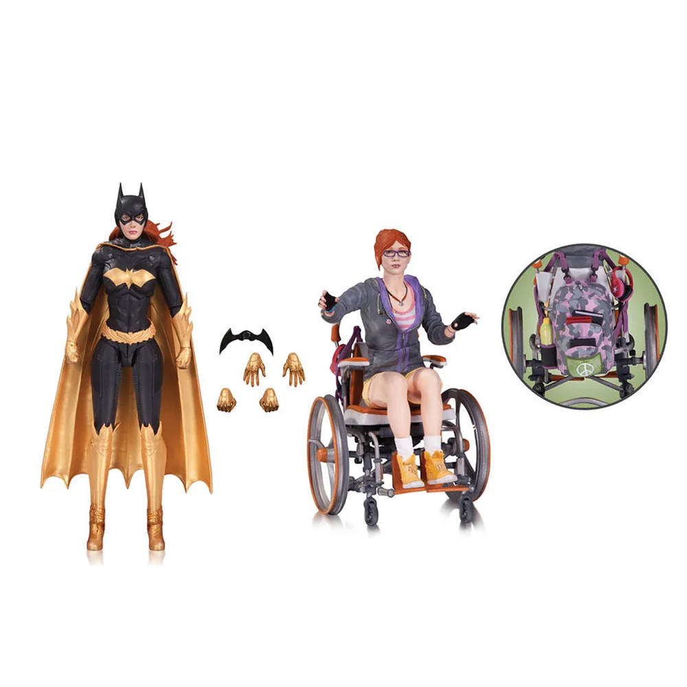 DC Collectibles DC Comics Batman Arkham Knight Batgirl Oracle Action Figure (Pack of 2) Image 1