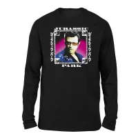 Jurassic Park Jeff Unisex Long Sleeve T-Shirt - Black