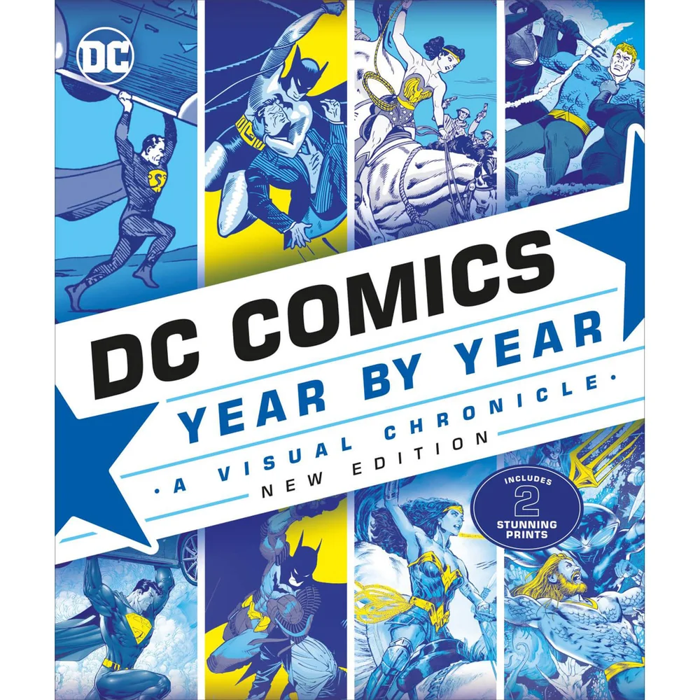 DK Books DC Comics Year By Year New Edition Hardback Image 1