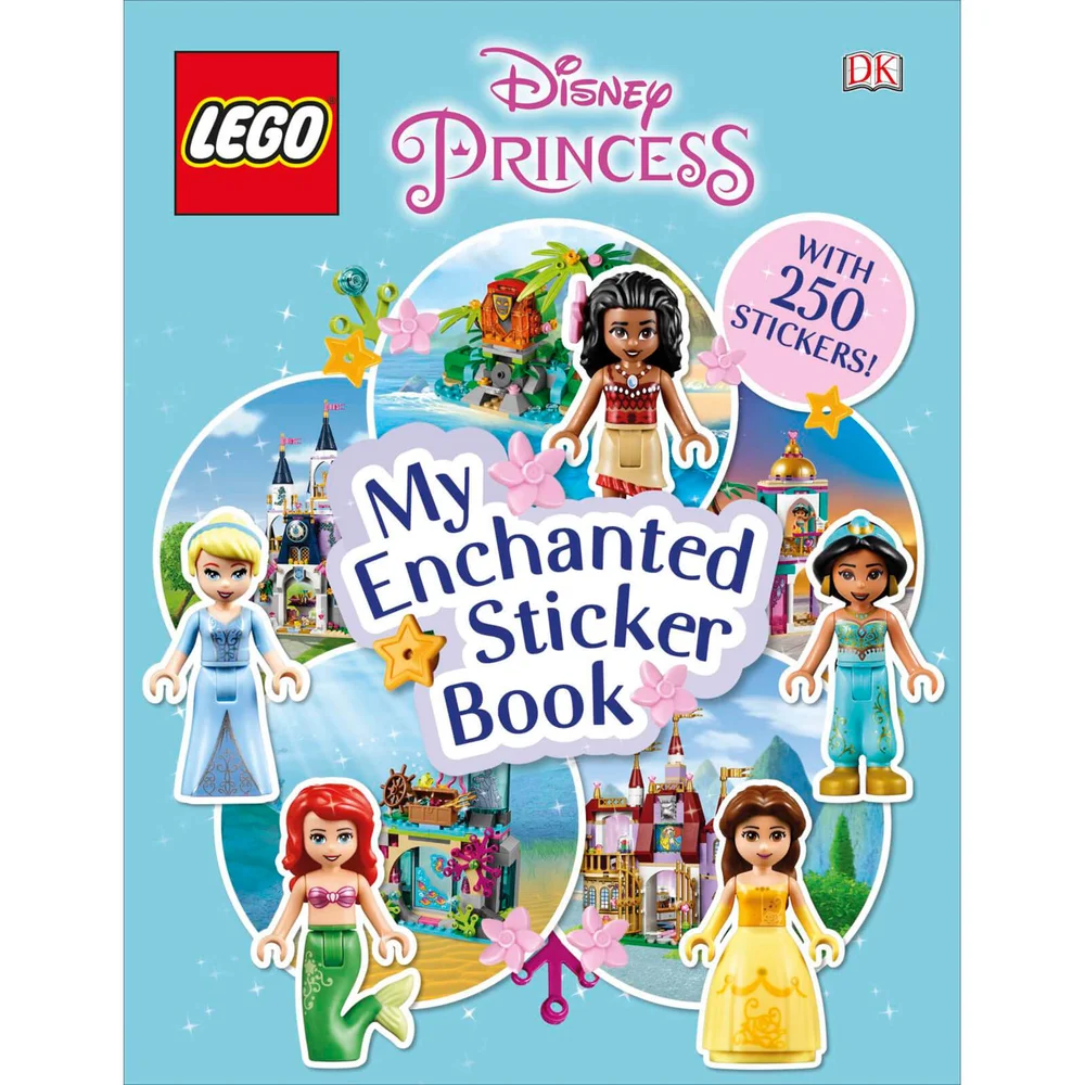 DK Books LEGO Disney Princess My Enchanted Sticker Book Paperback Image 1
