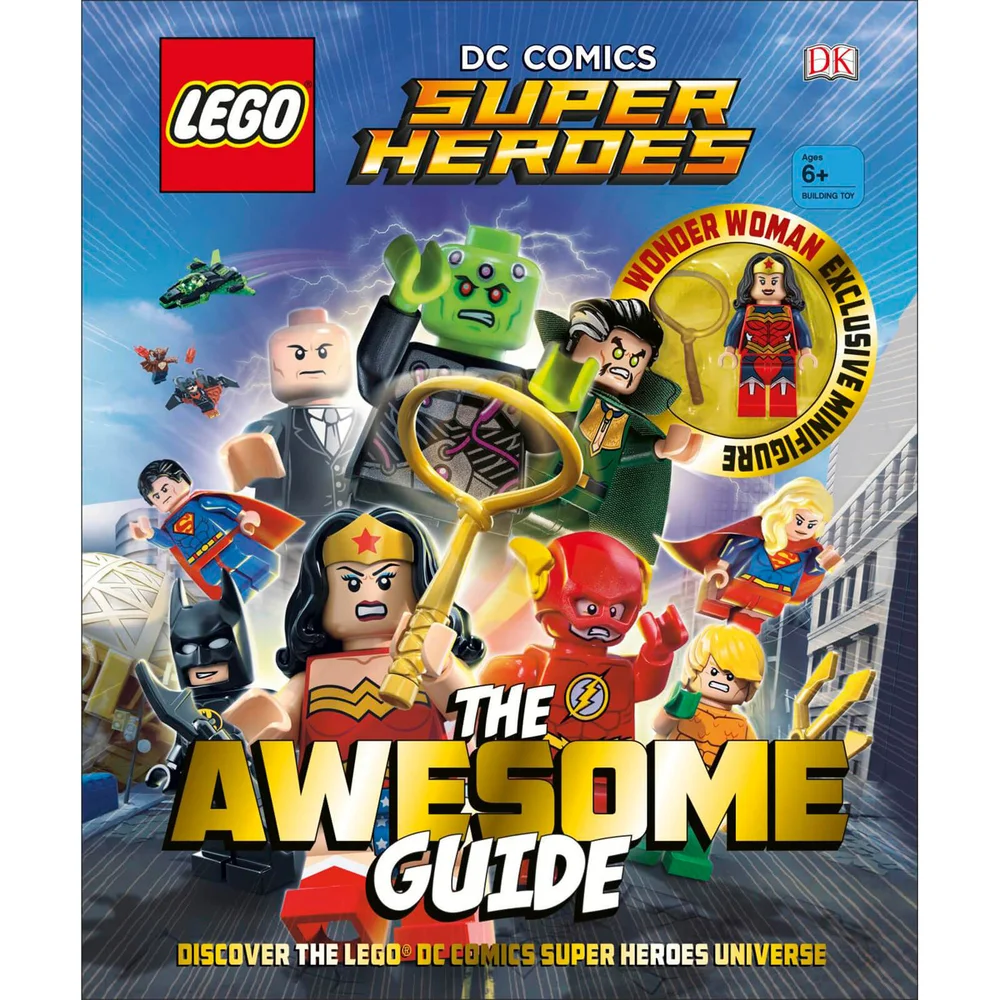DK Books LEGO DC Comics Super Heroes The Awesome Guide Hardback Image 1