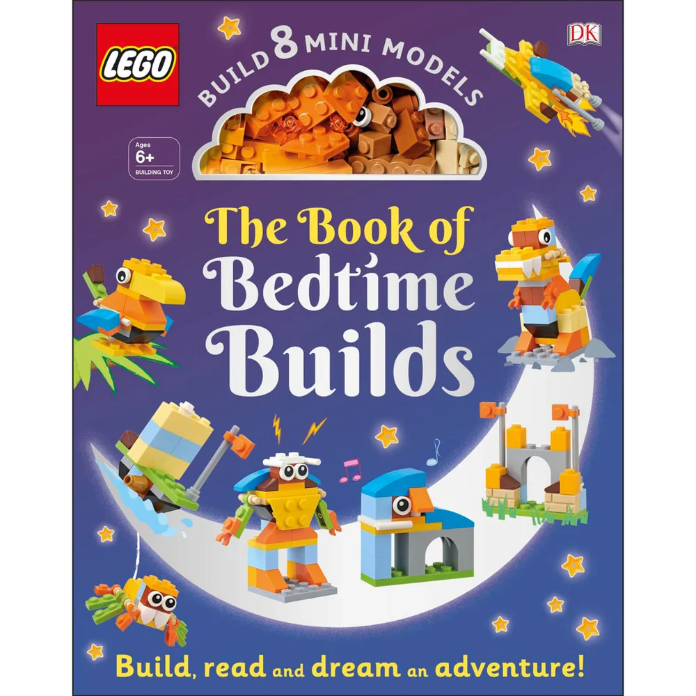 DK Books The LEGO Book of Bedtime Builds Hardback Image 1