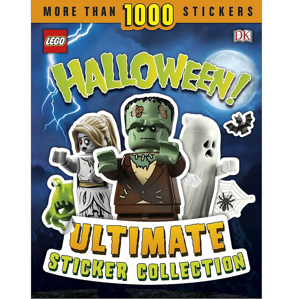 DK Books LEGO Halloween! Ultimate Sticker Collection Paperback Image 1