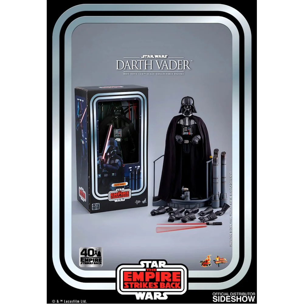 Hot Toys Star Wars Actionfigur im Maßstab 1:6 Darth Vader The Empire Strikes Back 40th Anniversary Collection 35 cm Image 1