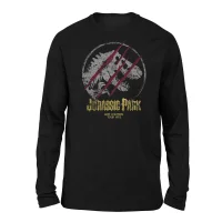 Jurassic Park Lost Control Unisex Long Sleeved T-Shirt - Black - undefined undefined