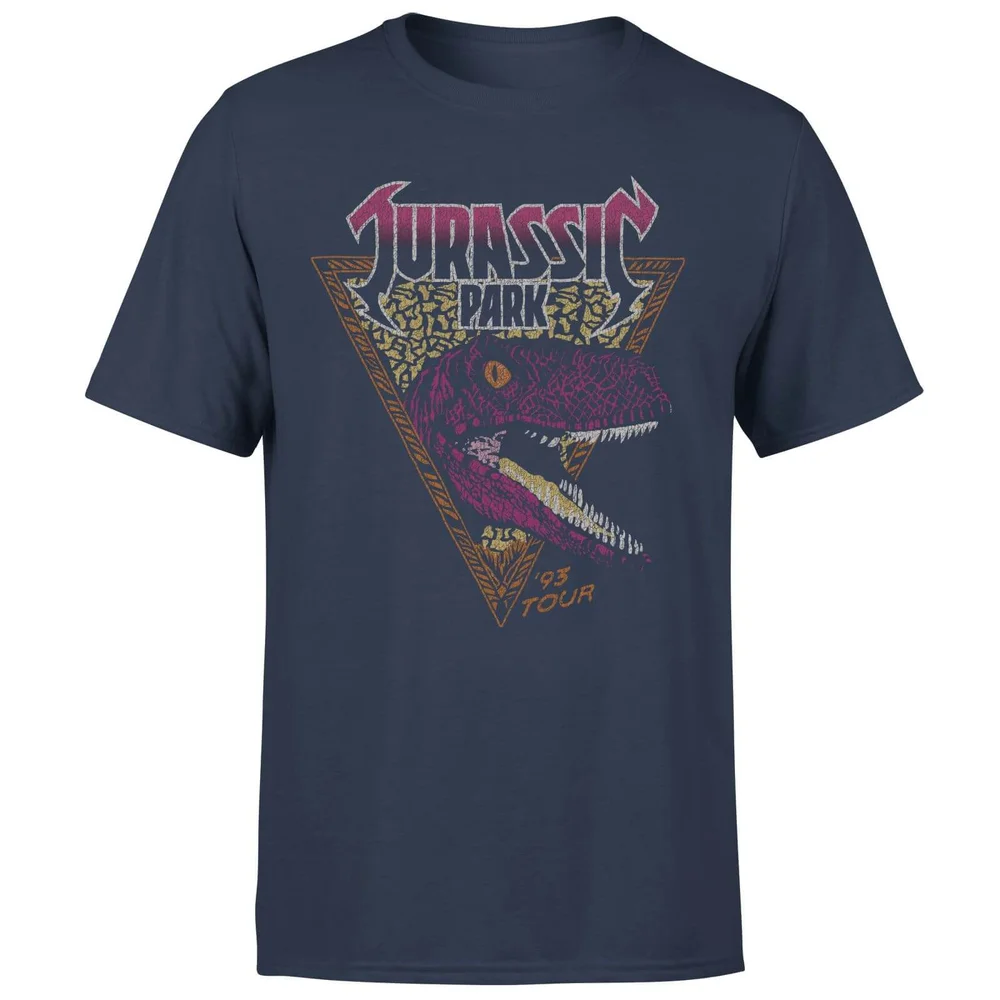 Jurassic Park Raptor Men's T-Shirt - Navy - S Image 1