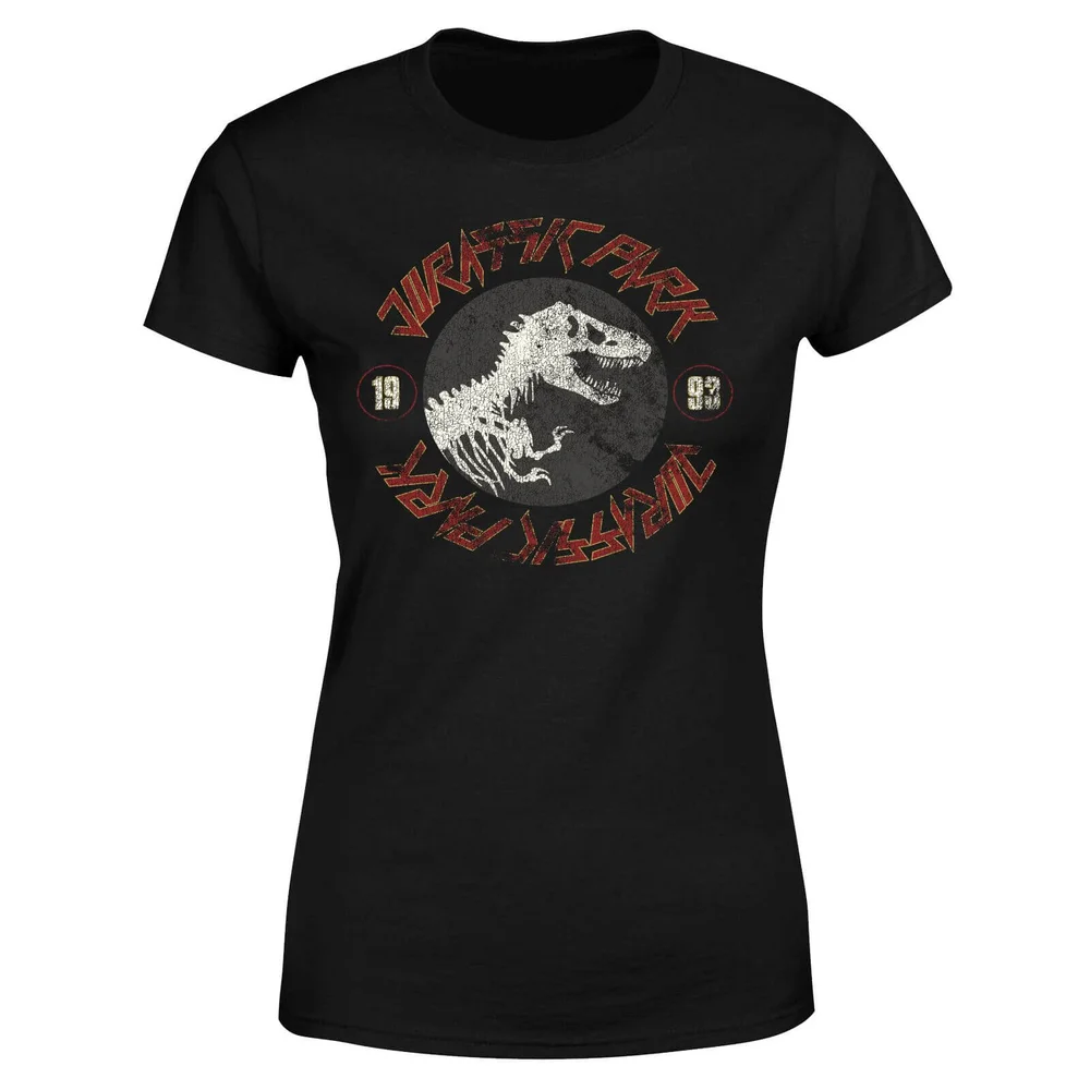 Jurassic Park Classic Twist Women's T-Shirt - Black - S Image 1