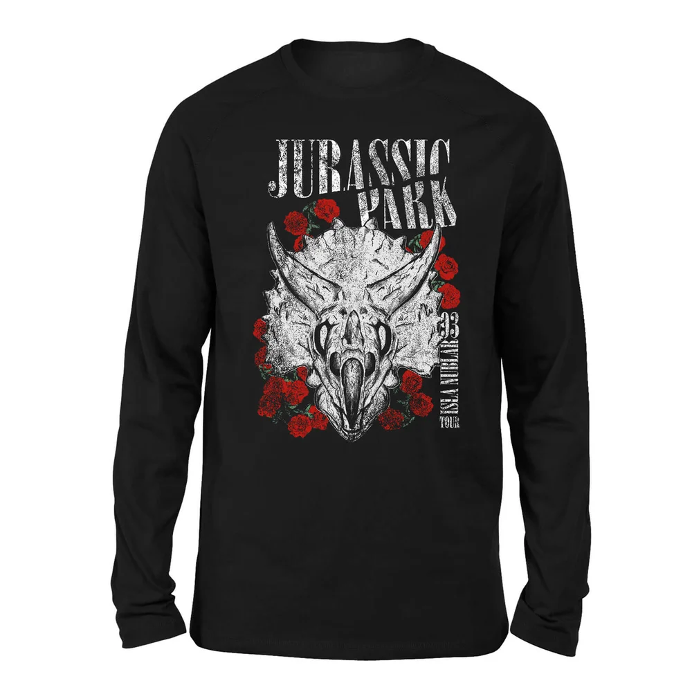 Jurassic Park Islar Nublar 93 Unisex Long Sleeved T-Shirt - Black - S Image 1