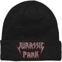 Jurassic Park Rock Theme Embroidered Logo Beanie