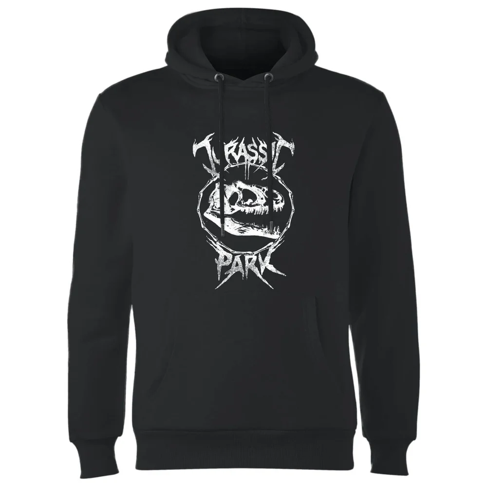 Jurassic Park T-Rex Bones Hoodie - Black - XL Image 1