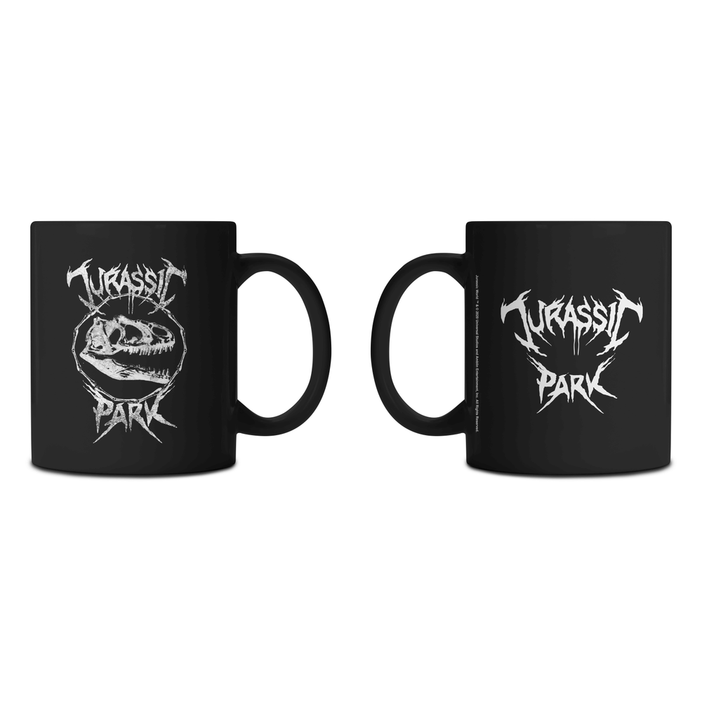 Jurassic Park Deathmetal Mug - Black Image 1