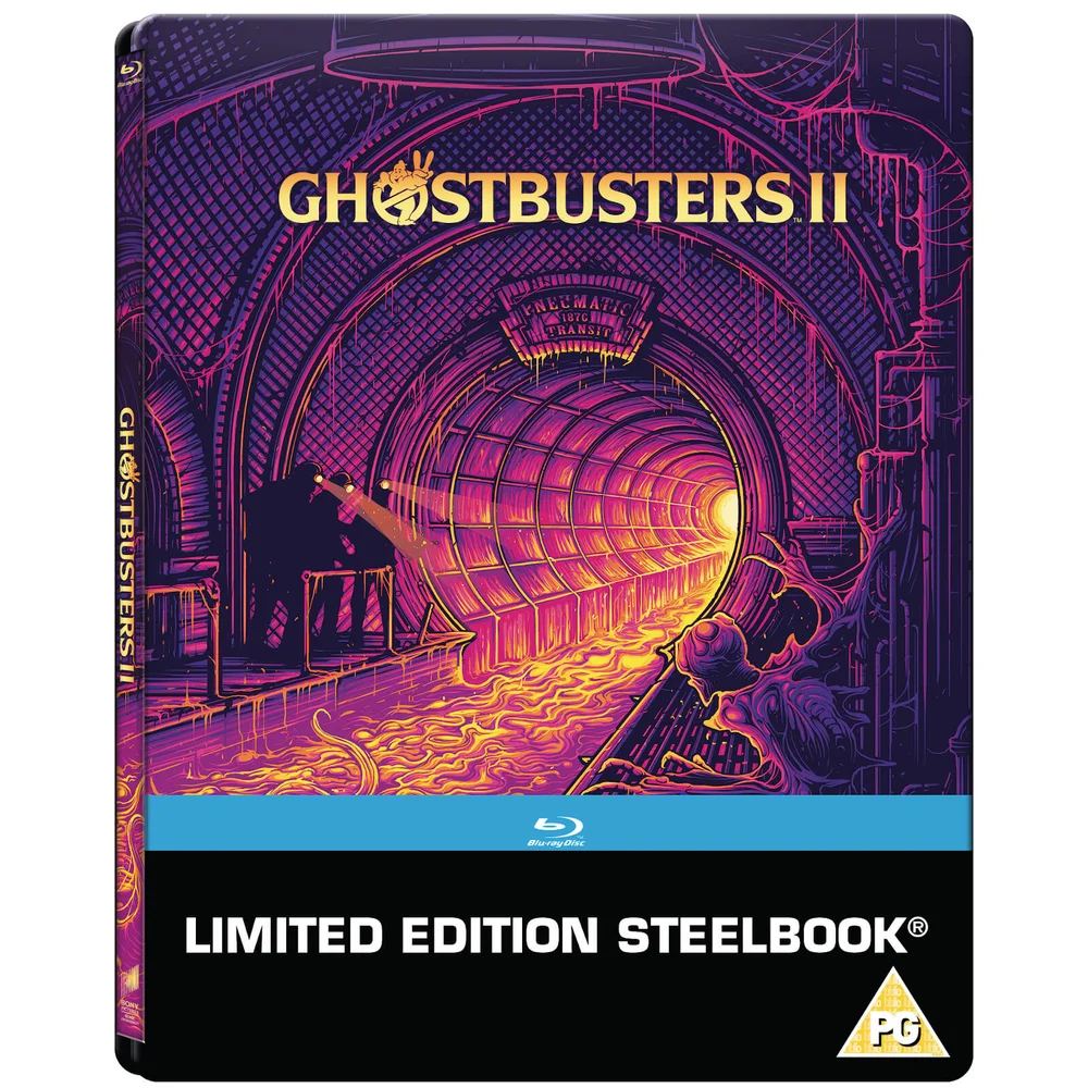 GhostBusters II (1989) - Zavvi Exclusive Blu-ray Steelbook Image 1
