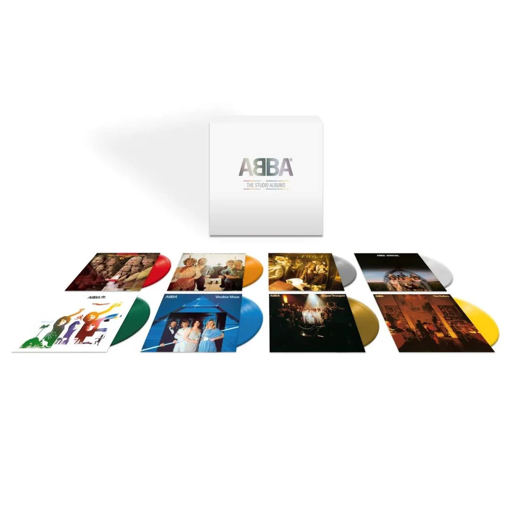 ABBA - The Studio Albums Coloured Vinyl Box Set Image 1