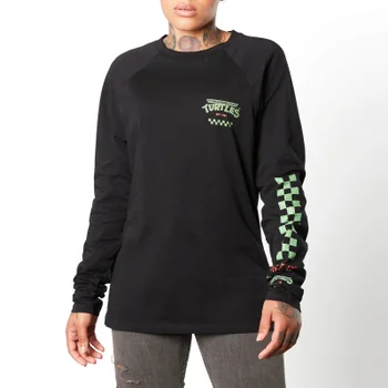 Teenage Mutant Ninja Turtles No Slice Left Behind Unisex Long Sleeve T-Shirt - Black