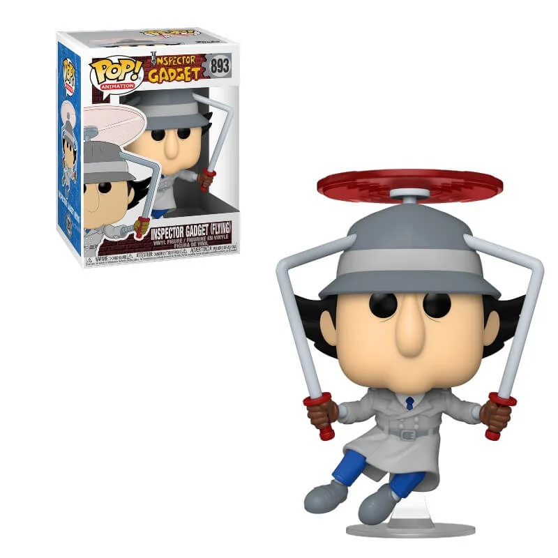 Inspector Gadget Flying Pop! Vinyl Figure Image 1