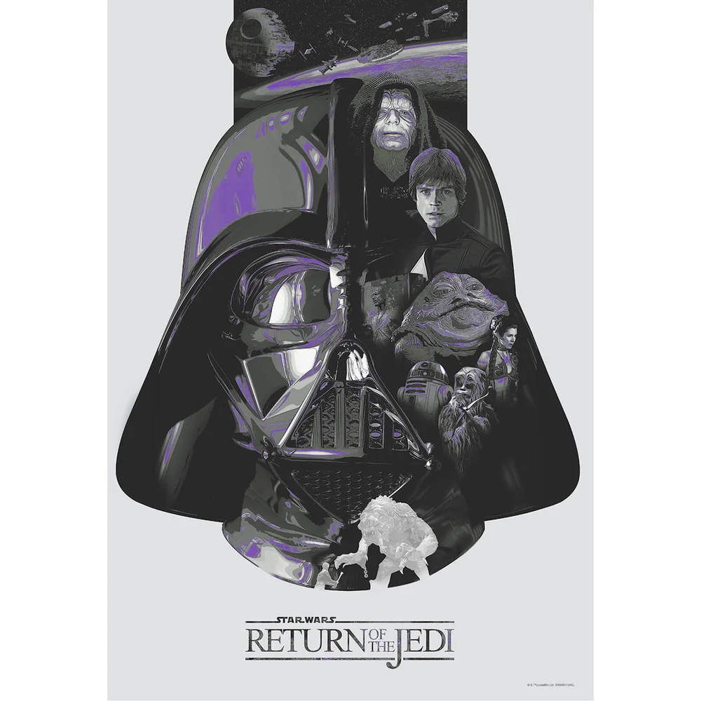 Star Wars: Return of the Jedi 'The Sixth' Lithograph by Devin Schoeffler Image 1