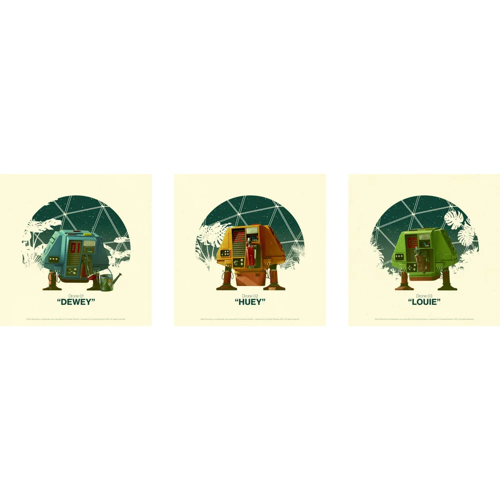 Silent Running Giclee (Set of 3) by Matt Ferguson Image 1