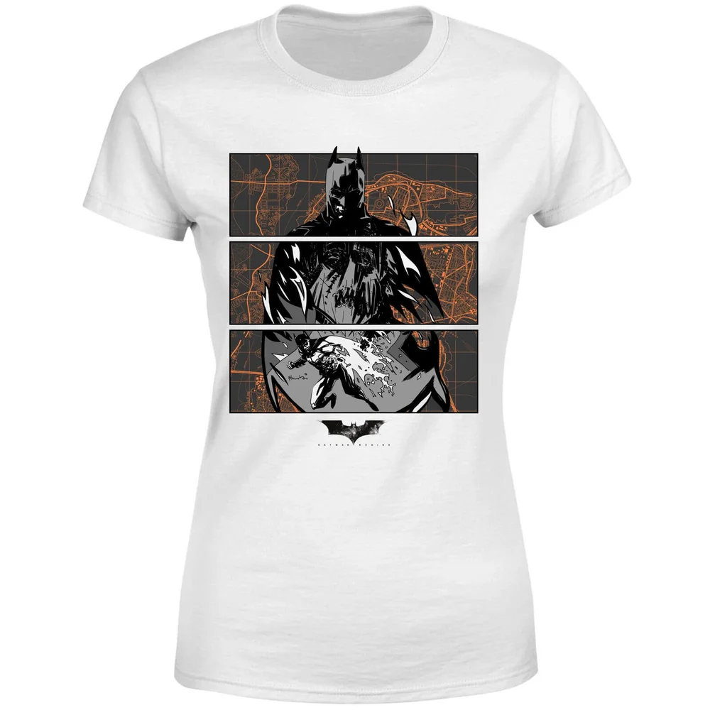 Batman Begins Gotham City Defender Women's T-Shirt - White - XS Image 1
