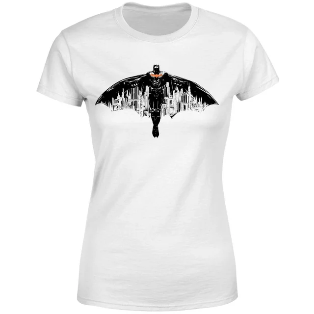 Batman Begins The City Belongs To Me Women's T-Shirt - White