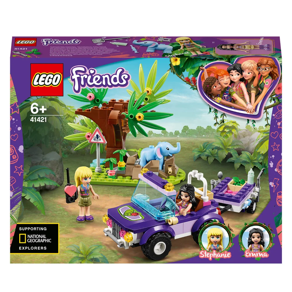 LEGO Friends: Baby Elephant Jungle Rescue Animals Set (41421) Image 1