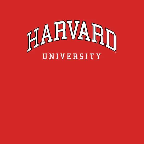 Harvard Red Tee Men's T-Shirt - Red