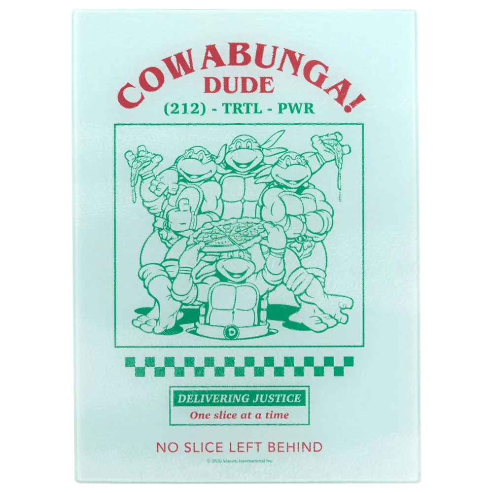 Teenage Mutant Ninja Turtles Cowabunga Chopping Board Image 1