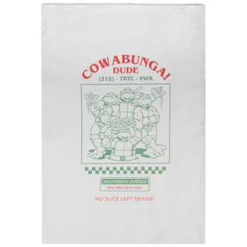Teenage Mutant Ninja Turtles Cowabunga Cotton Tea Towel - White