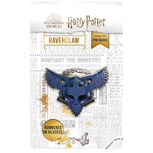 Harry Potter Limited Edition Ravenclaw Pin Badge