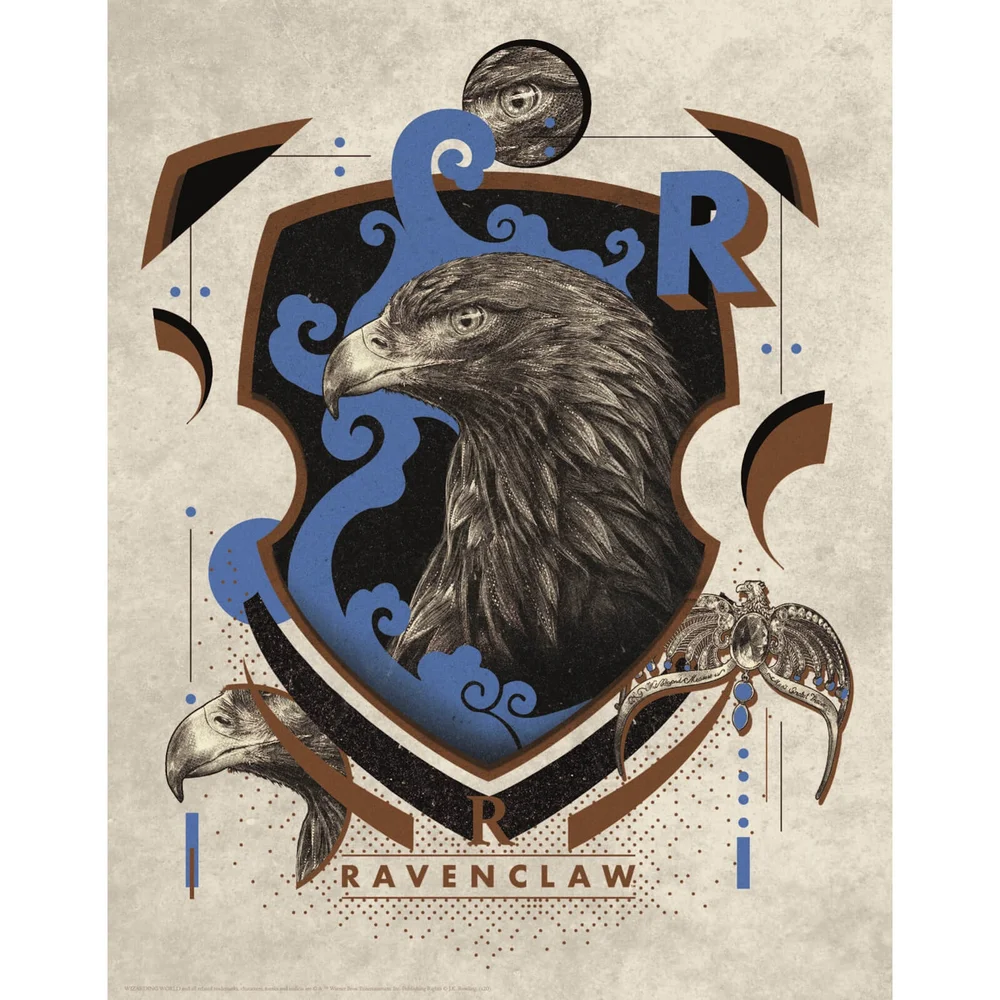 Harry Potter Art Print : Ravenclaw Crest Image 1